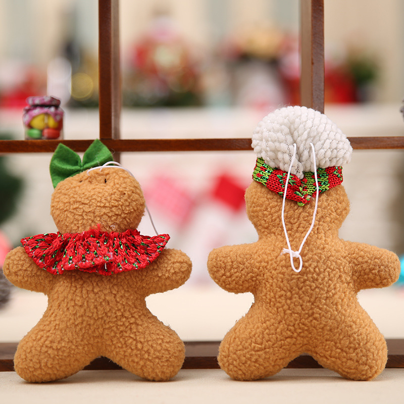 1 Piece Christmas Tree Gingerbread Man Figurine h5 Picture3