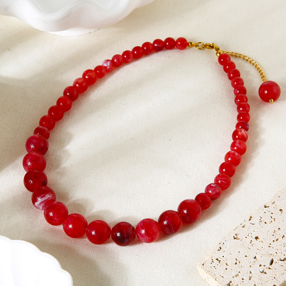 1 Piece Acrylic Beads Necklace h5 Picture3