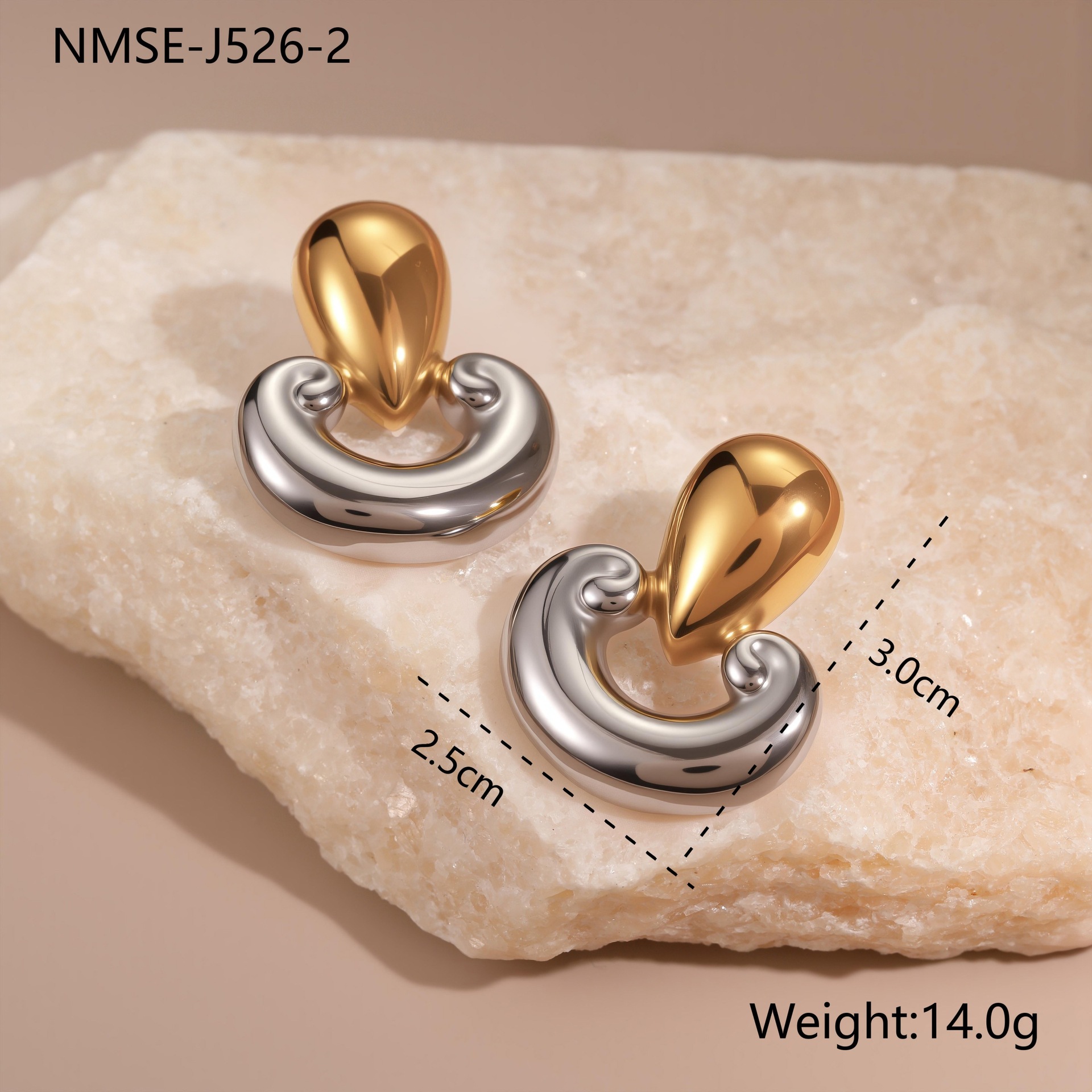 NMSE-J526-2 color matching earrings Picture2