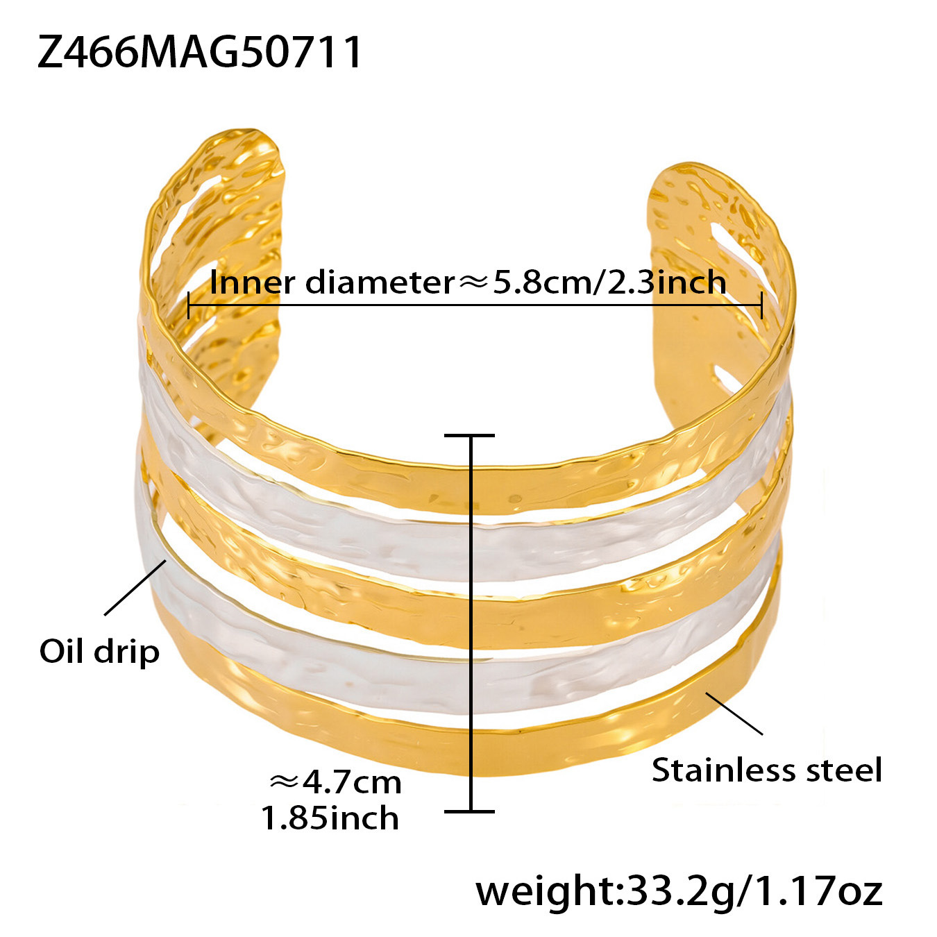 Z466-Gold bracelet Picture3