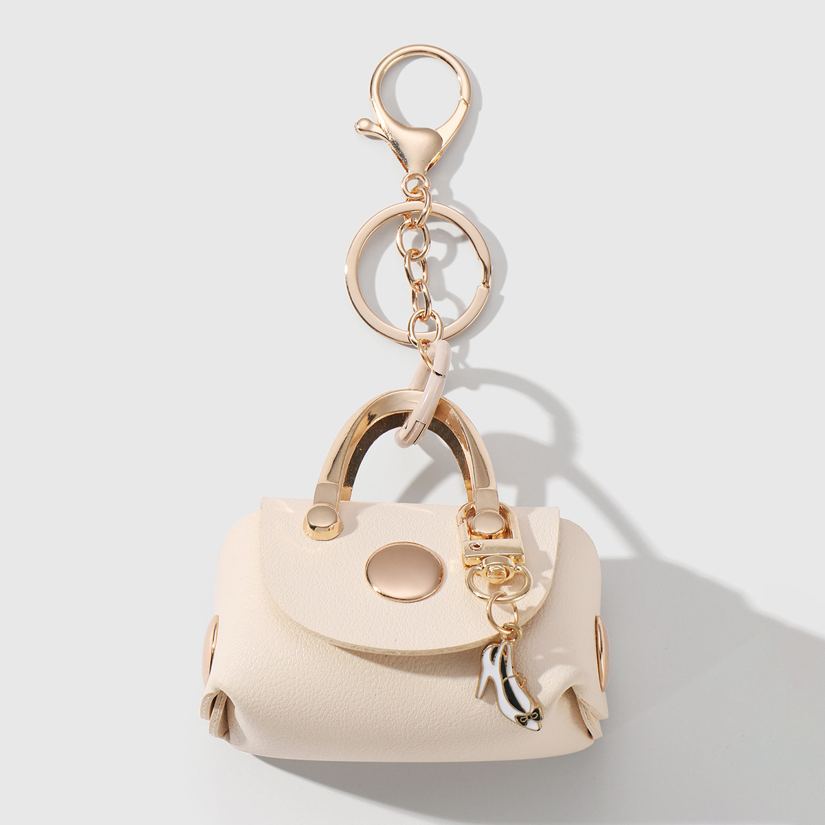 1 beige small bag keychain Picture3