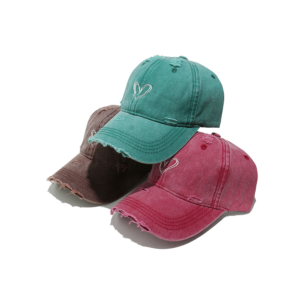 1 Piece Heart Cotton Women's Hat