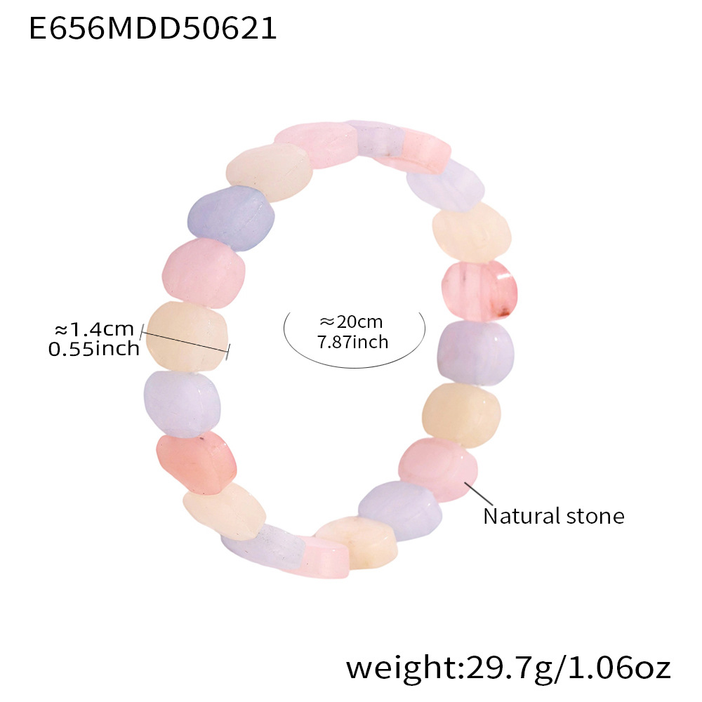 E656-Pink Mixed Color Bracelet Picture3