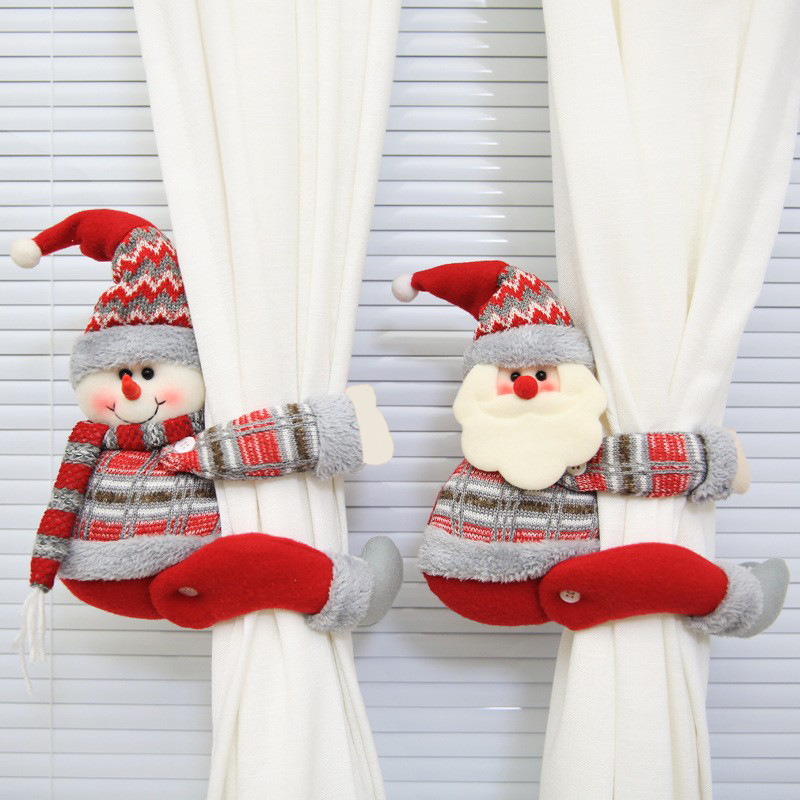 1 Piece Christmas Cartoon Doll Curtain Buckles 2