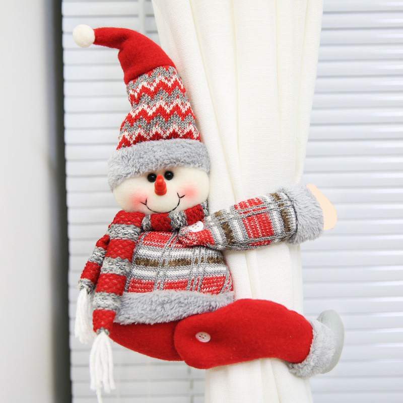 1 Piece Christmas Cartoon Doll Curtain Buckles