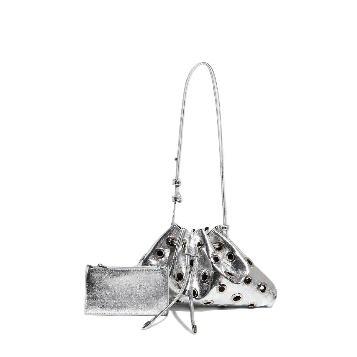 1 Piece Luxurious Series Classic Rivet PU Women's Shoulder Bags
