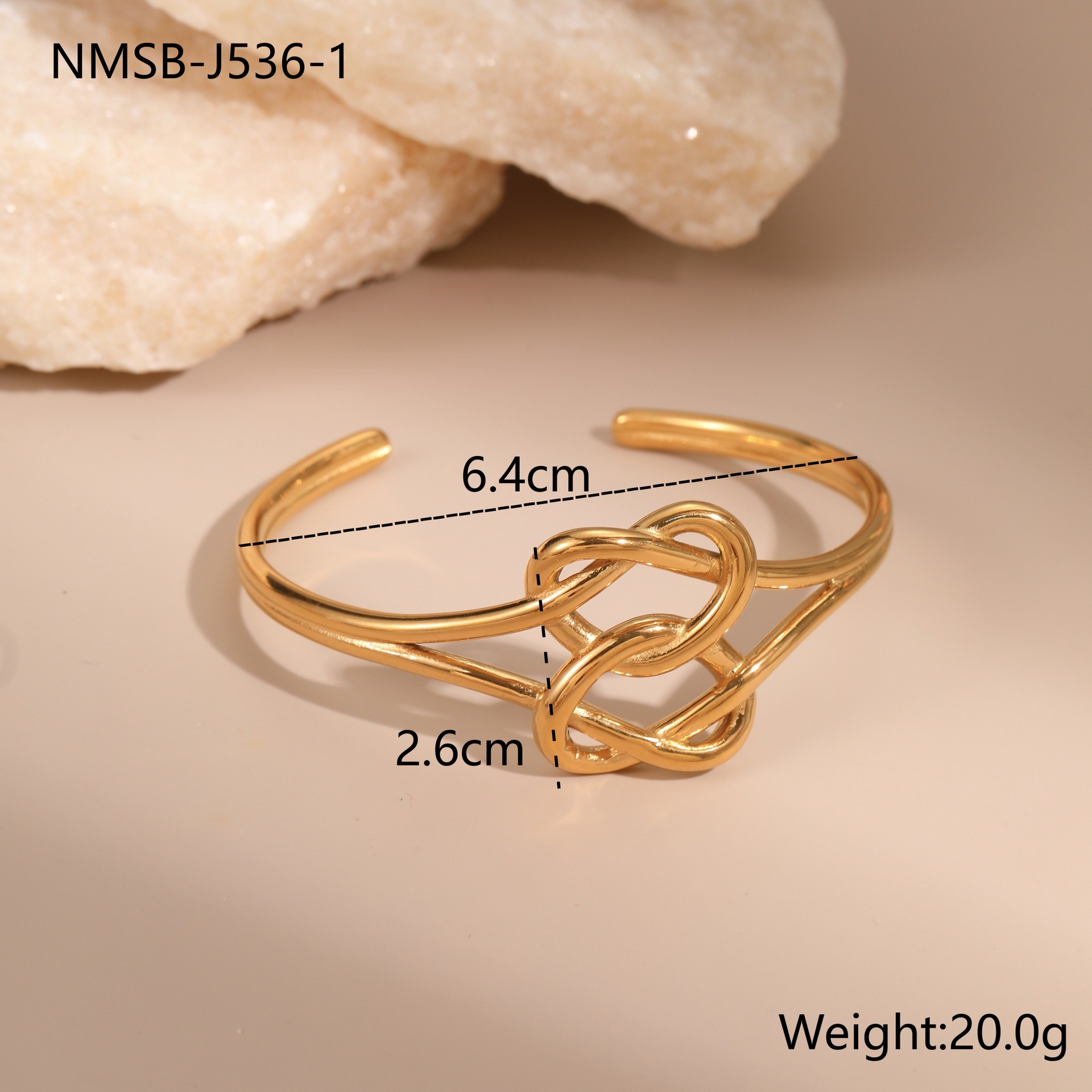 NMSB-J536-1 Double Love Bracelet 