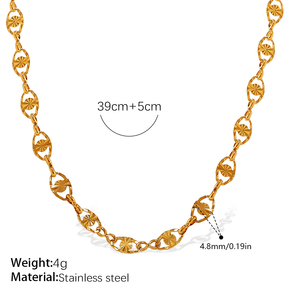 XL791G gold necklace Picture14