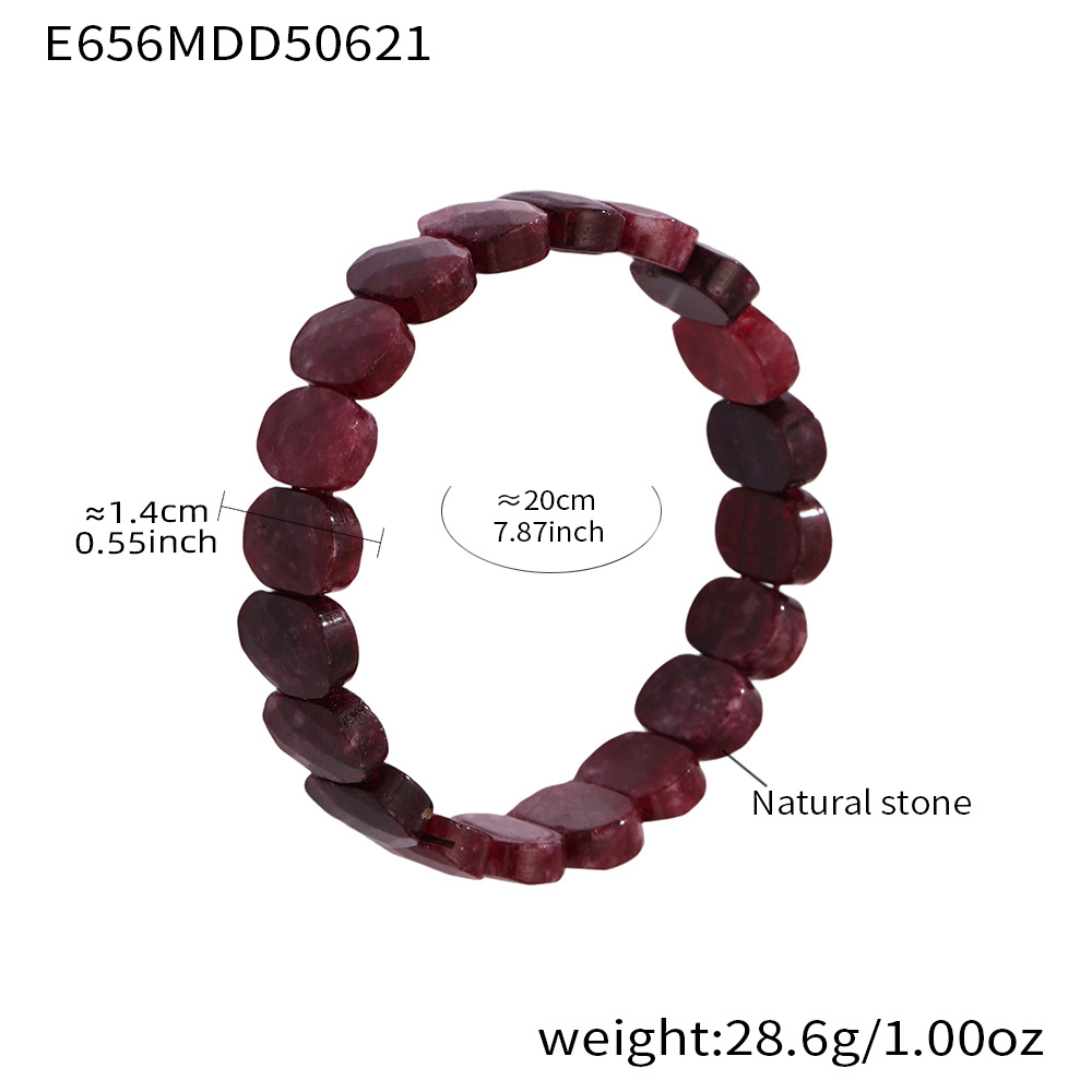 E656-Dark purple bracelet Picture10