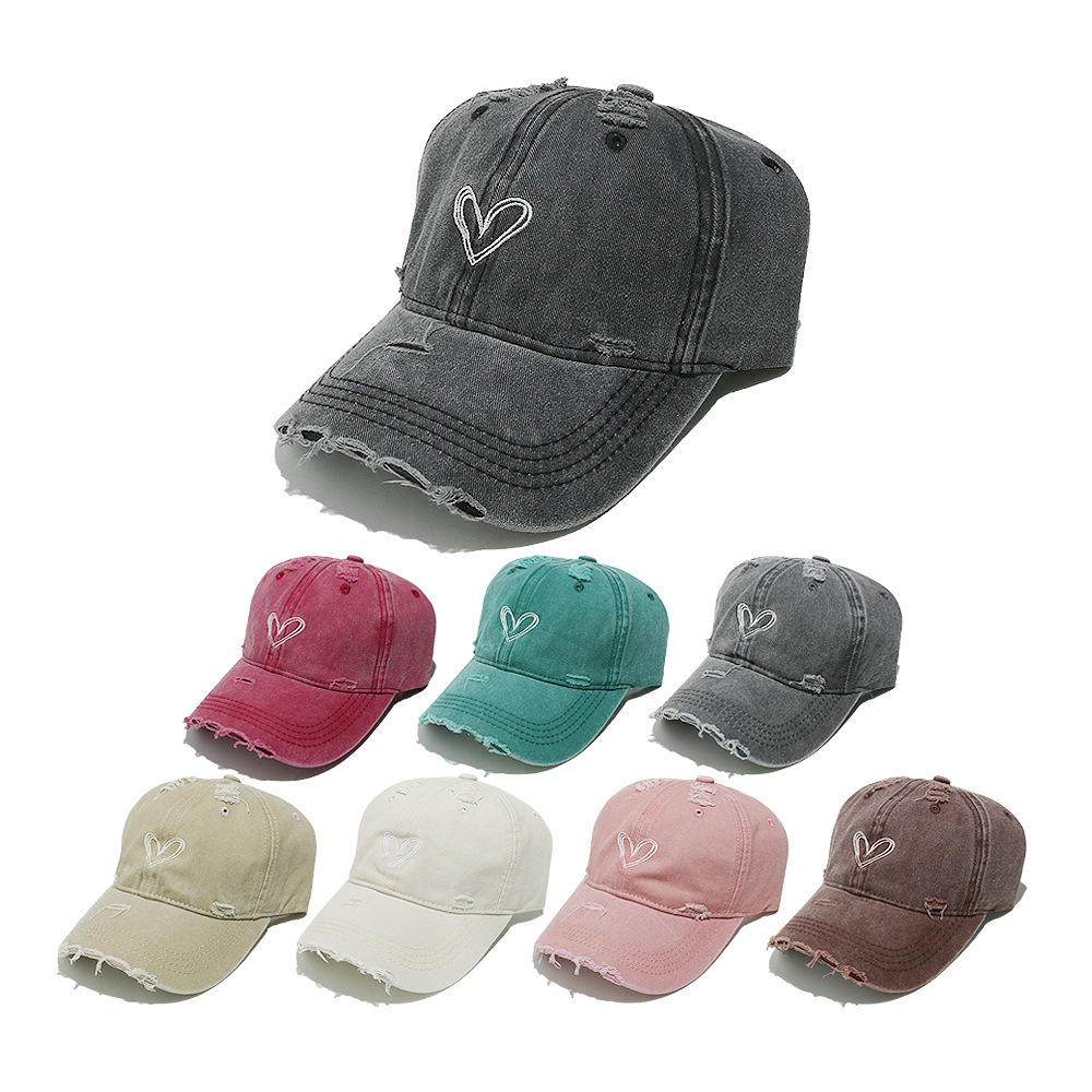 1 Piece Heart Cotton Women's Hat 2