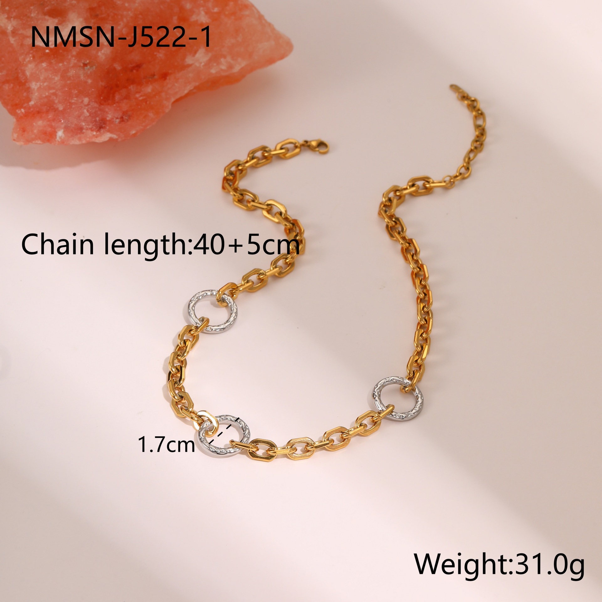 NMSN-J522-1 color matching necklace 
